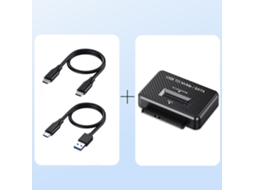 Caixa M.2 Nvme Sata Ssd, 10gbps, Usb Para Nvme, Para Ssd M.2 Nvme/sata E Hdd/ssd Sata De 2,5 Polegadas, Plug Play Hexinyigjly