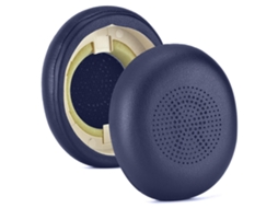 Almofadas Auriculares Duráveis E Atualizadas Para Fones De Ouvido Jabra Elite 45h, Capas Redondas