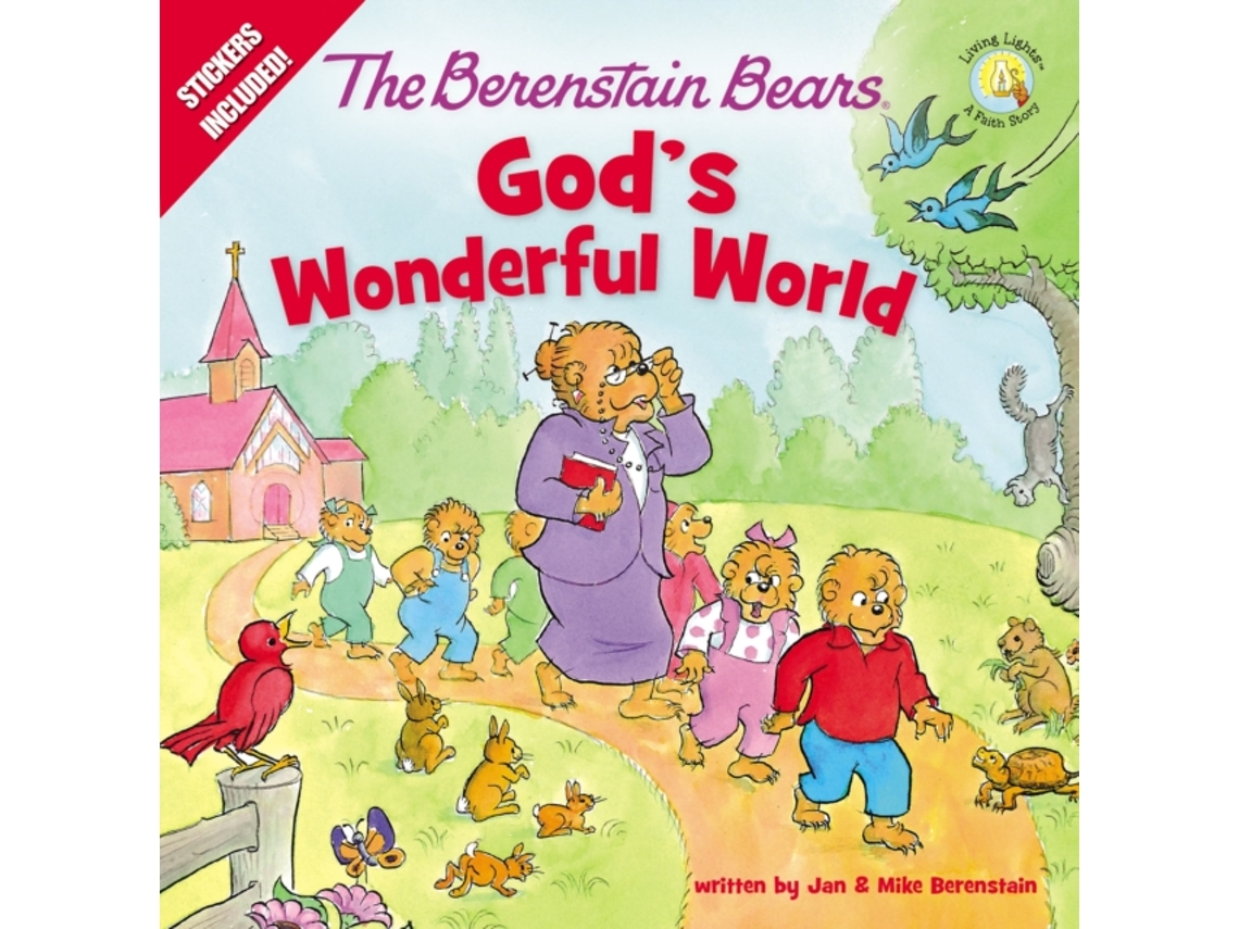 Livro The Berenstain Bears Gods Wonderful World de Jan Berenstain e Mike Berenstain (Inglês)
