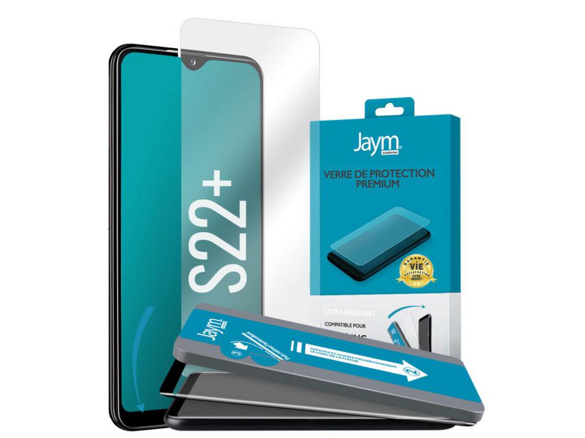Pelicula de Vidro JAYM Galaxy (S22 Plus)