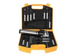 Kit De Ferramentas Cnc Laxiscreed Para Furação Em Alta Dureza Com Estojo De Armazenamento