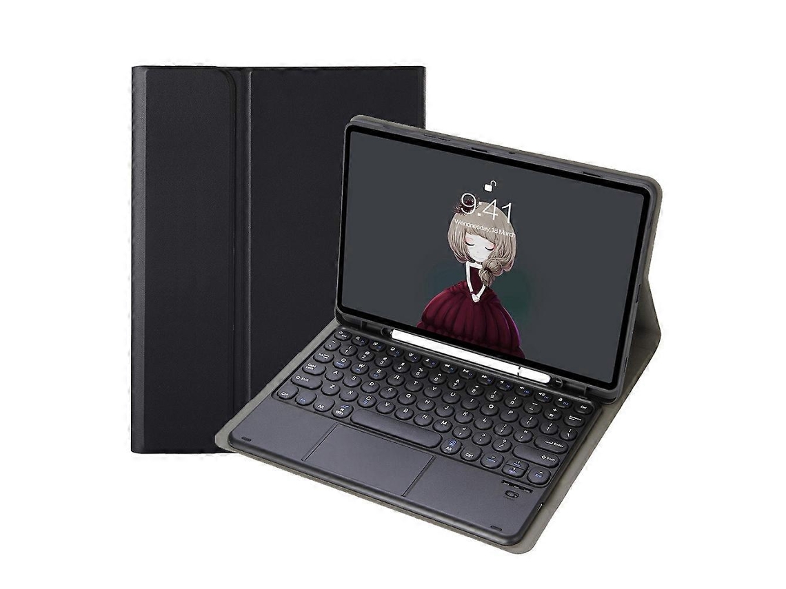 Teclado Capa Para Samsung Galaxy Tab S6 Lite 10,4 Polegadas Sm P610 / Sm P615 Aquaforge