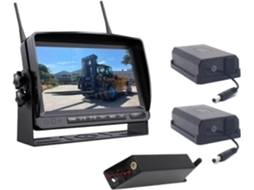 Monitor Digital Sem Fio de 7 Polegadas, Modo de Suspensão, Posicionamento, Bateria SFUSHOS