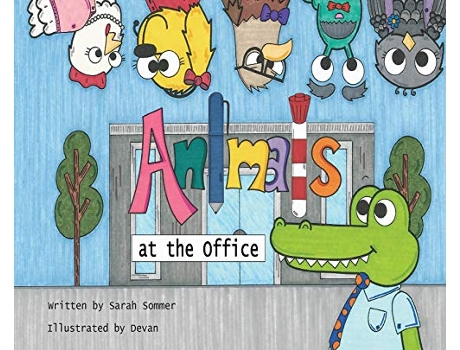 Livro Animals at the Office de Sarah Sommer (Inglês)