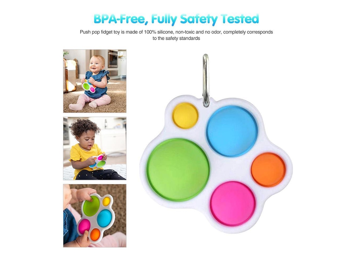 Primerox conjunto de 22 Brinquedos de Descompressão Anti estresse Sensorial para Crianças e Adultos