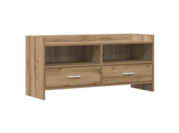Vidaxl Gabinete Para Tv 100 X 33 X 47 Cm Carvalho Arttisan