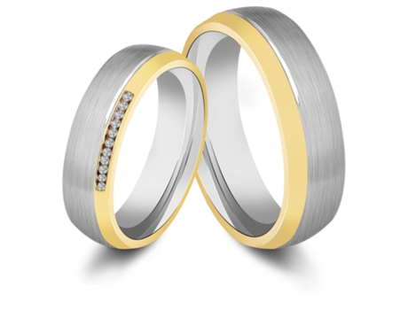 AKZENT Anel Masculino Namorados ou Noivado ou Amizade em Aço Inoxidável  Tam.58  0211