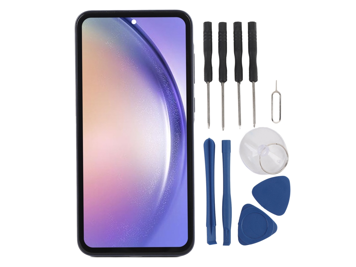 2026zentro-tela De Substituição Com Moldura Ferramenta Reparo Lcd Display Touch Para Galaxy A35 Sm A356b