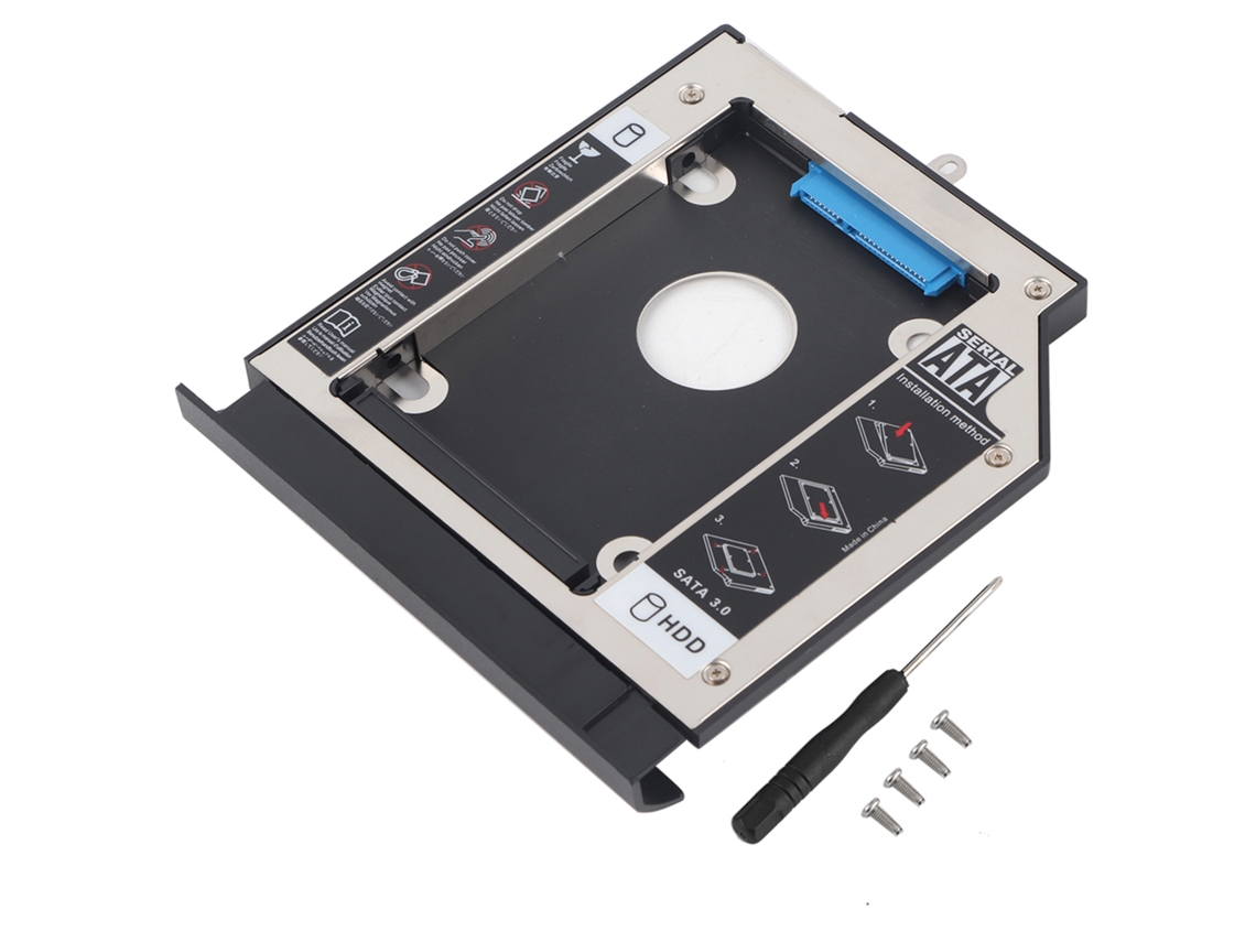 Suporte Para Hd E Cd Rom Interno Sata3.0 Para Laptops Acer