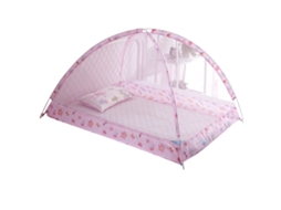 Manta de Rede para Crib LAXISCREED Rosa Sem Instalação