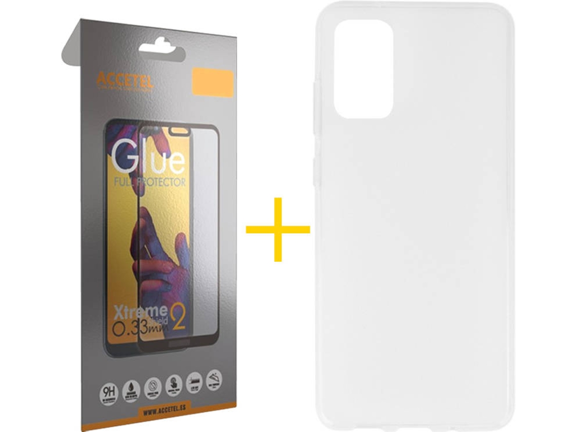 Kit Capa e Película Samsung Galaxy S20 5G ACCETEL Full (Transparente)