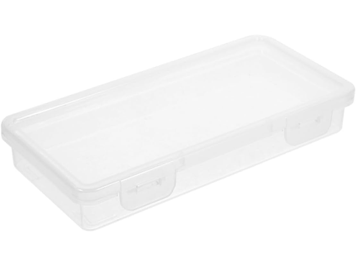 Lurelia Estojo Transparente Portátil Em Plástico
