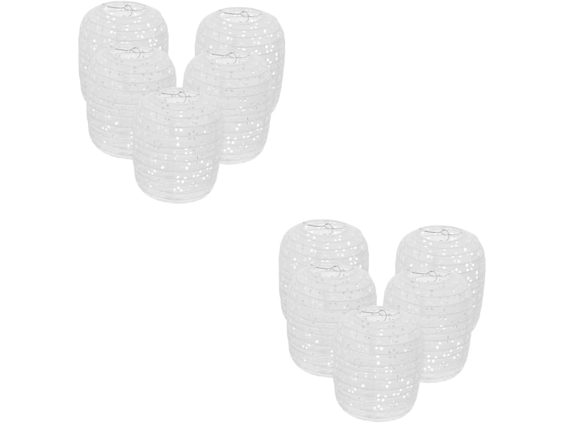 Conjunto De 10 Peças De Decoração Pendente Para Abajures, Acessórios Para Decoração De Cenários E Lustres.