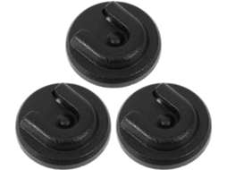 Suporte Adesivo Ajustável De 3 Peças Para Rádio Cb, Suporte Redondo Para Microfone
