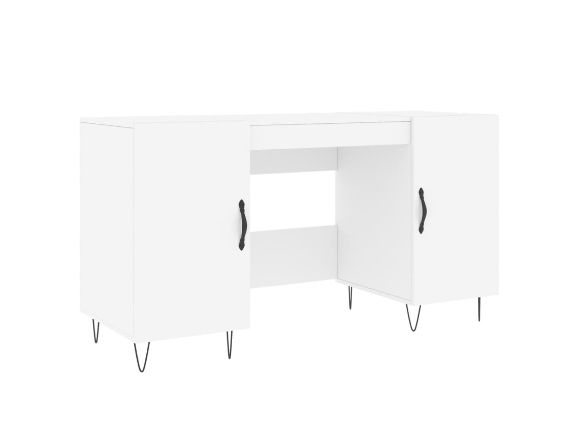 Desk, Desks Vidaxl Branco Madeira Processada (n/a)