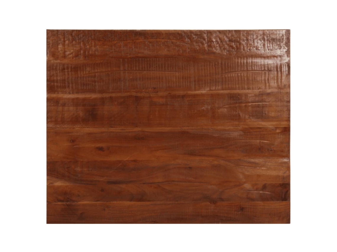 Vidaxl Tampo De Mesa Retangular 90x80x2,5 Cm Madeira Recuperada Maciça