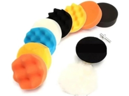 Kit De Detalhamento Automotivo, Conjunto Boinas Polimento, Furadeira