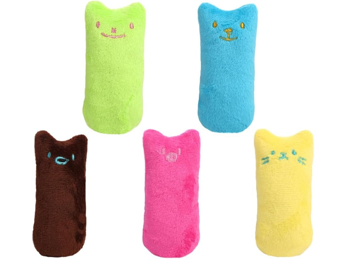 Brinquedo de Rato com Catnip Kit de Brinquedos para Gatos de Interior, Brinquedo para Mastigar para Gatinhos Adultos, CHABERLU