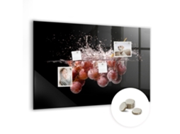 Quadro Magnético Uvas Para O Escritório Espelharte (90x60 Cm)