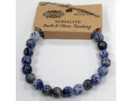 Pulseira de Energia Sodalita Unidade 9X2X0.5 Cm