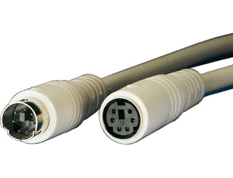 Cabo de Antena SECOMP (Mini Din - Mini DIN - 10 m - Cinzento)