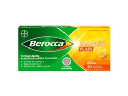 Flash Imunidade Sabor Laranja 30 Comprimidos Efervescentes BEROCCA