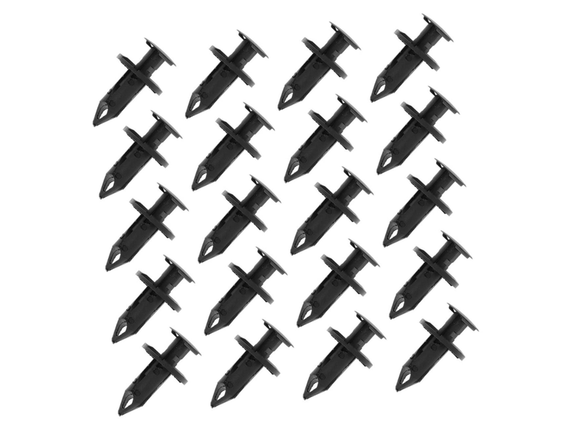 Conjunto De 100 Presilhas De Fixação Automotiva Universais Para Carroceria