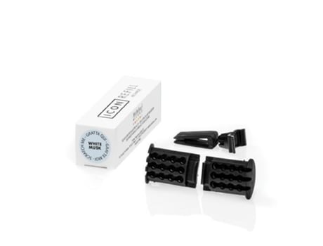 Millefiori Milano Recarga para Carro Icon Musk Branco