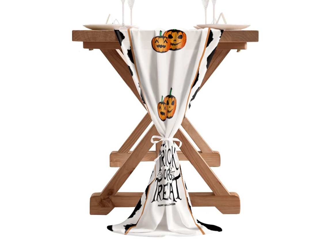 Bandeira De Mesa Decorativa Para Halloween Casa Decoração