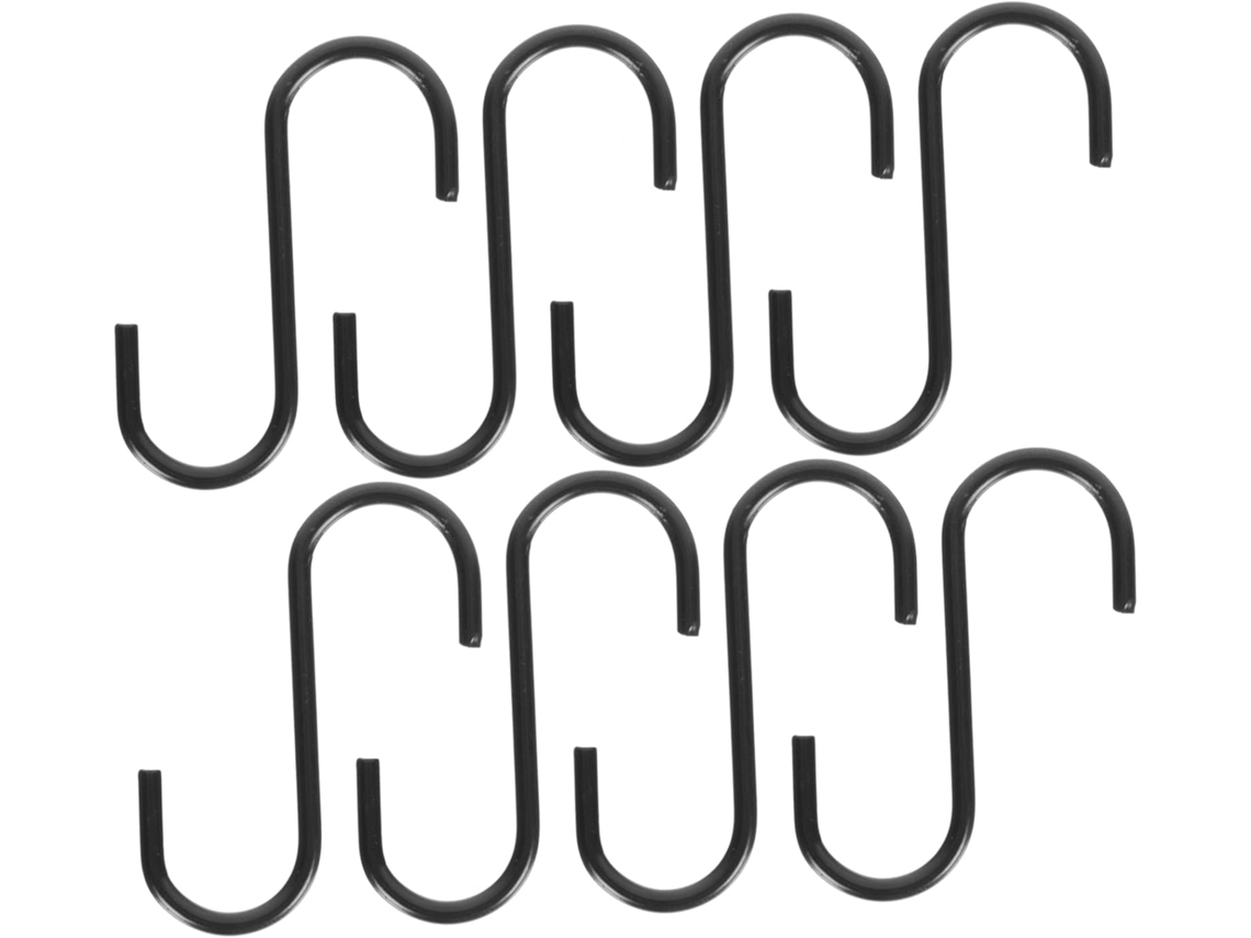 Conjunto De 8 Ganchos Ferro Resistentes Para Pendurar Utensílios Cozin