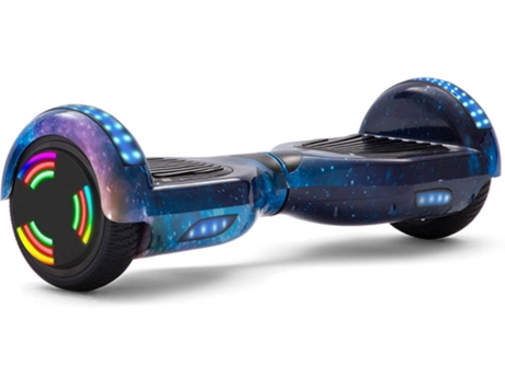 Hoverboard E-RIDES WF13 Azul (Autonomia: 20 km  Velocidade Máx: 12 km/h)