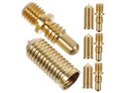 Conjunto De 4 Parafusos Cobre Para Taco Bilhar, Kit Acessórios Reparo