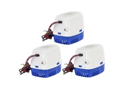 Bomba De Água De Porão Submersível Automática Para Iate 3x Com Interruptor De Flutuação Automático 24 V 750 Gph PENGDSJE