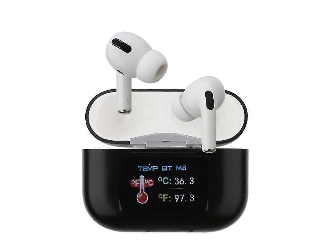 Fones De Ouvido Bluetooth Com Detecção De Temperatura Corporal E Tela Grande Ly Ebike