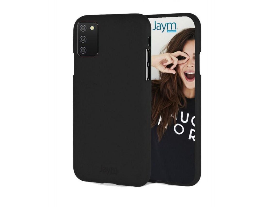 Capa para Samsung Galaxy A21S JAYM Soft Feeling Preto