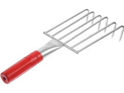Ancinho De Mão Para Jardim, Ferramenta Leve Para Jardinagem Com Dentes, Ideal Para Soltar A Terra.