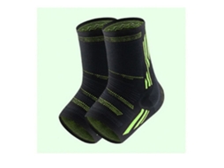 Lurelia Tornozeleira Compressão Nylon, Verde, M/ G/ Gg Para Humanos Comum Características 1