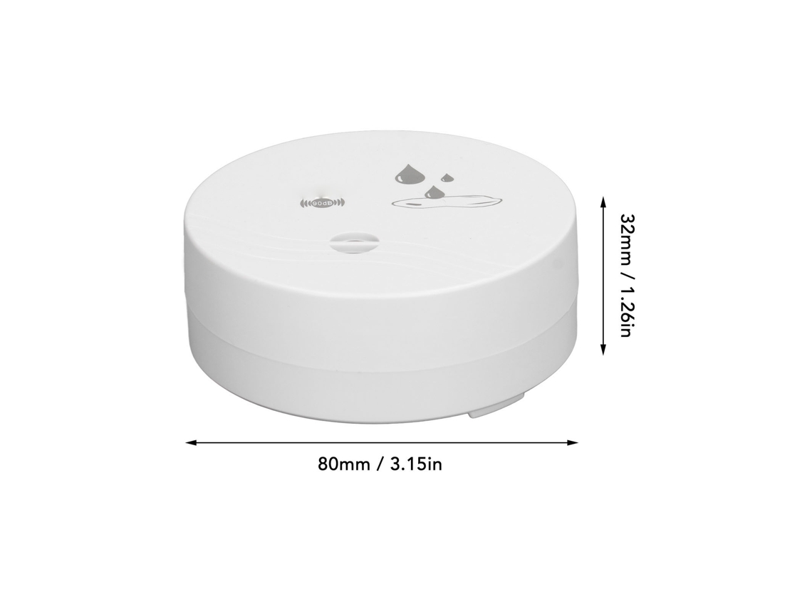 Laxiscreed Detector De Vazamentos À Prova De Água Com Alarme De 100db Para Segurança E Confiabilidade