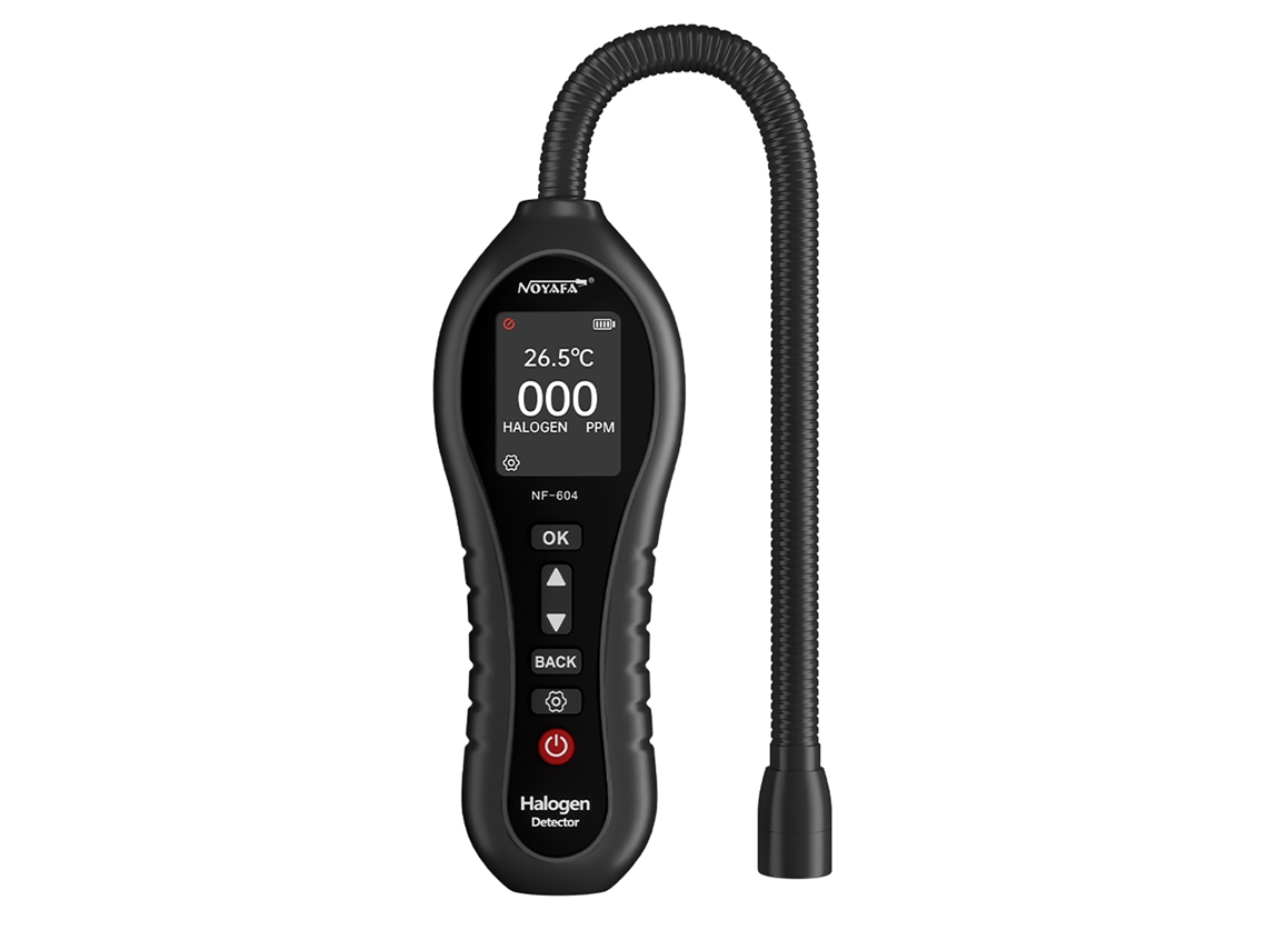 Detetor de Gás Halógeno Noyafa Nf 604 para Vazamento de Refrigerante Ar Condicionado Automóvel Freon