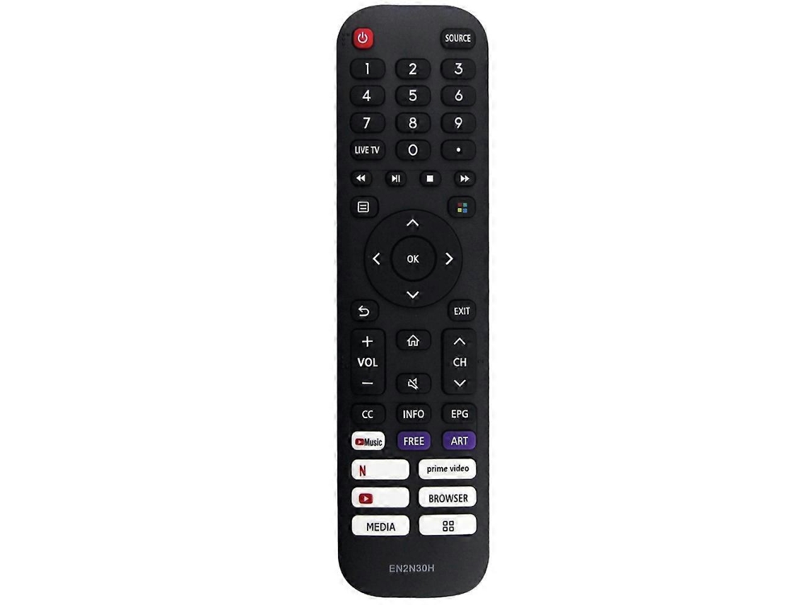Controle Remoto Infravermelho En2n30h Para Tv Hisense.