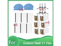 24 Pcs For Ecovacs Yeedi Y1 Plus Self Emptying Robot Vacuum Enhanced Cleaning Efficiency Accessories