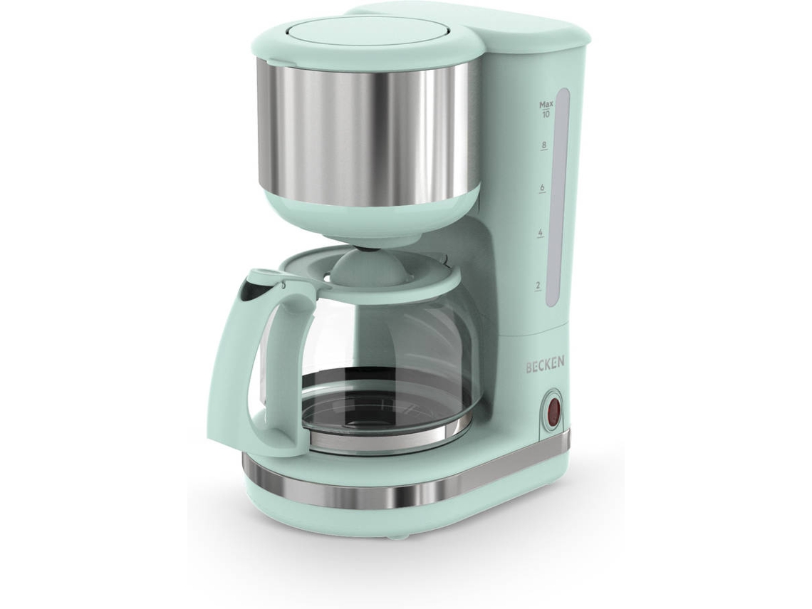 Máquina de Café Filtro BECKEN - BDC8770GR (Verde - 12 chávenas)