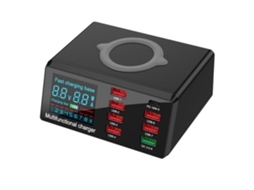 Carregador EOOCOO (carregamento Rápido Usb com 8 Portas)