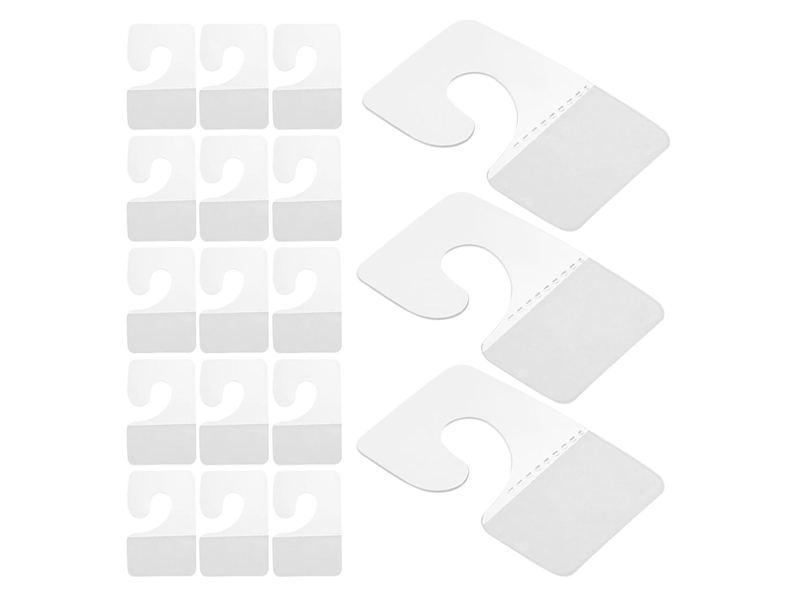 Luxshiny Conjunto De 350-ganchos Adesivos Plástico Transparente, Dobráveis Com Formato De Orifício Avião,