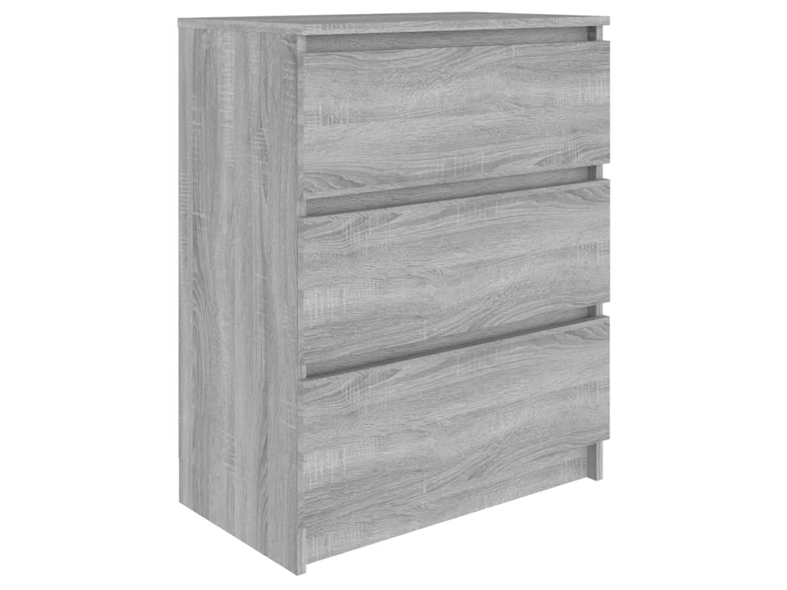 Sideboard, Sideboards Vidaxl Cinzeto Madeira Processada (n/a)