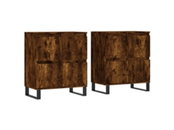 Sideboard, Sideboards Vidaxl Marrom Madeira Processada (n/a)