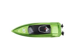 Primerox barco de Controle Remoto 2.4g Velocidade Alta Elétrico Mini Impermeável Brinquedo Verde