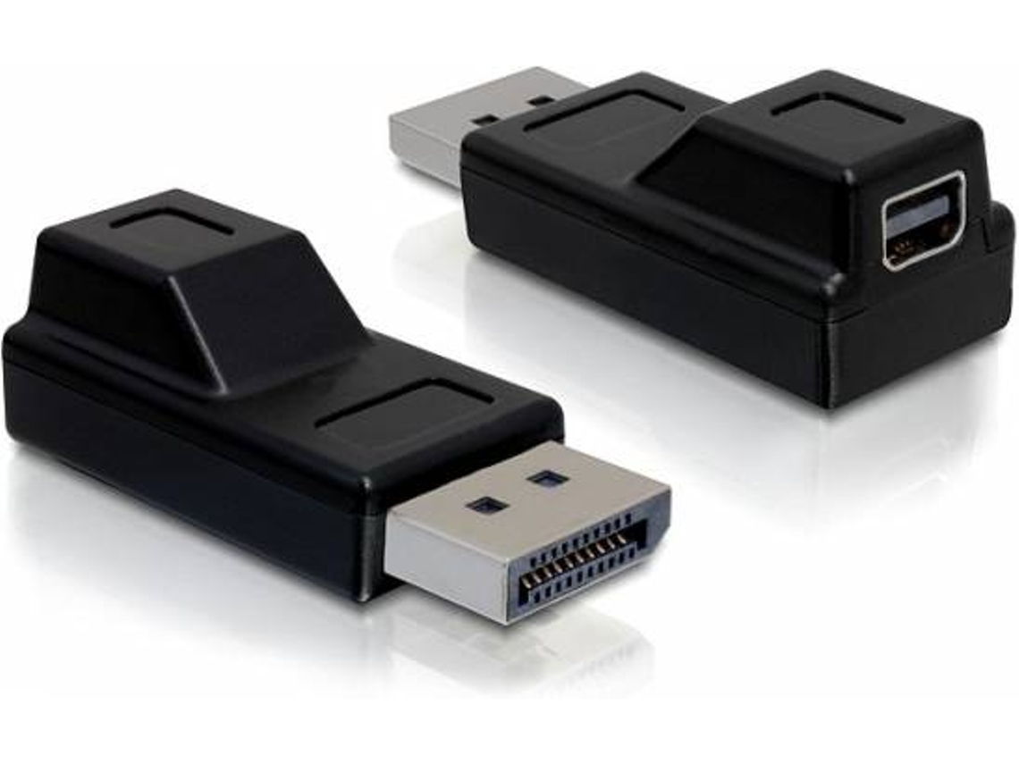 Cabo de Dados DELOCK (DisplayPort - Mini DisplayPort - Preto)