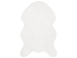 Conjunto 1 Tapete Macio Vidaxl Branco Poliéster (50 X 80 Cm)