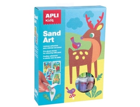 Jogo Criativo APLI  Color com Sand Sand Art